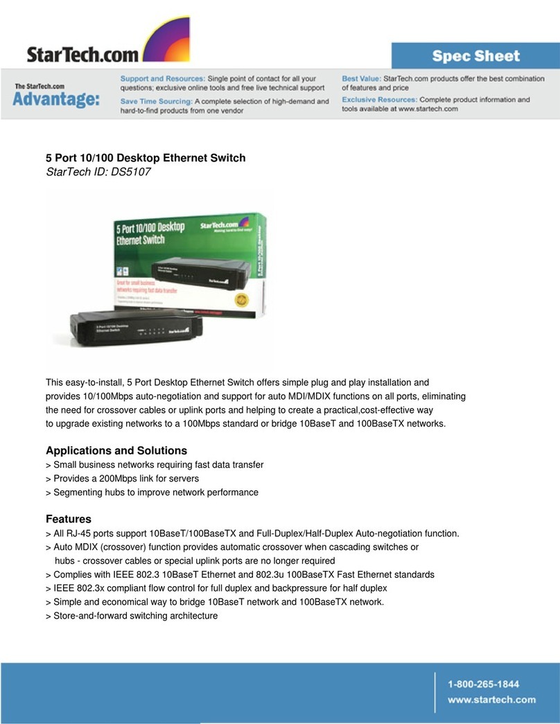 StarTech.com DS5107 System manual