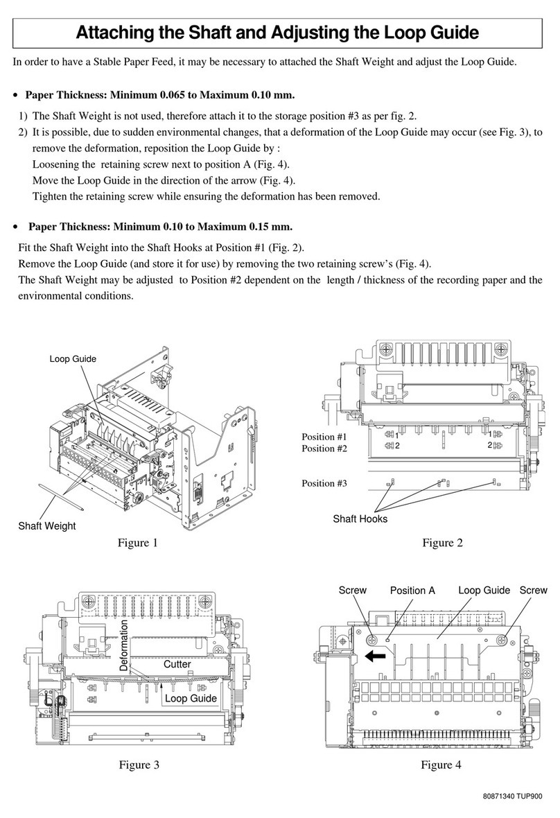 Star Micronics TUP900 Series install guide