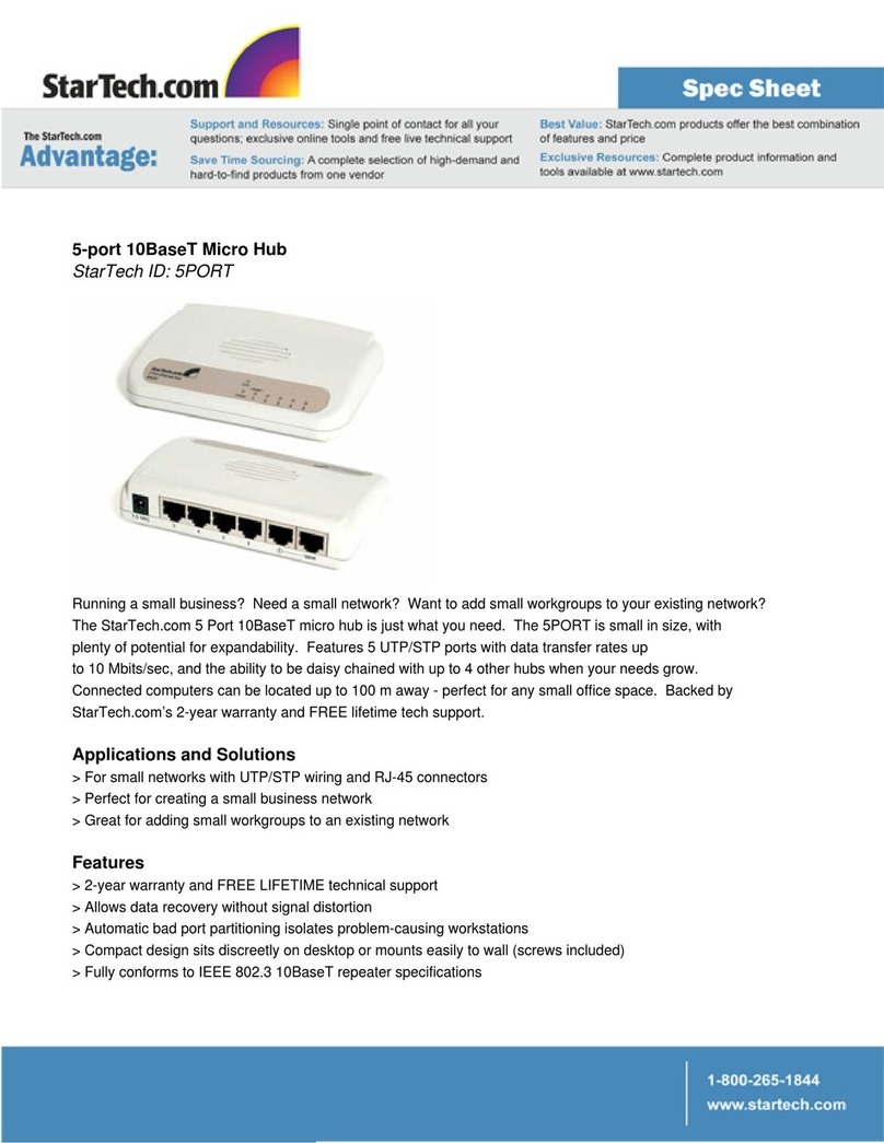 StarTech.com 5port System manual