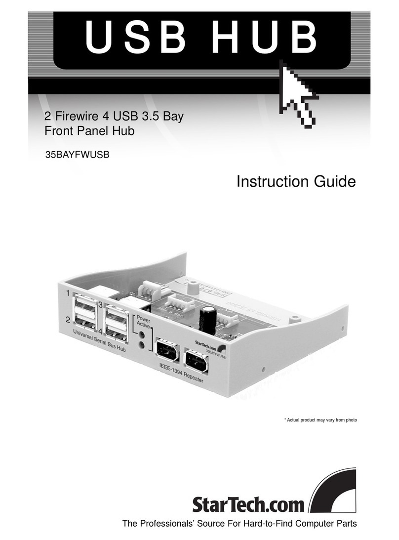 StarTech.com 35BAYFWUSB Instruction guide