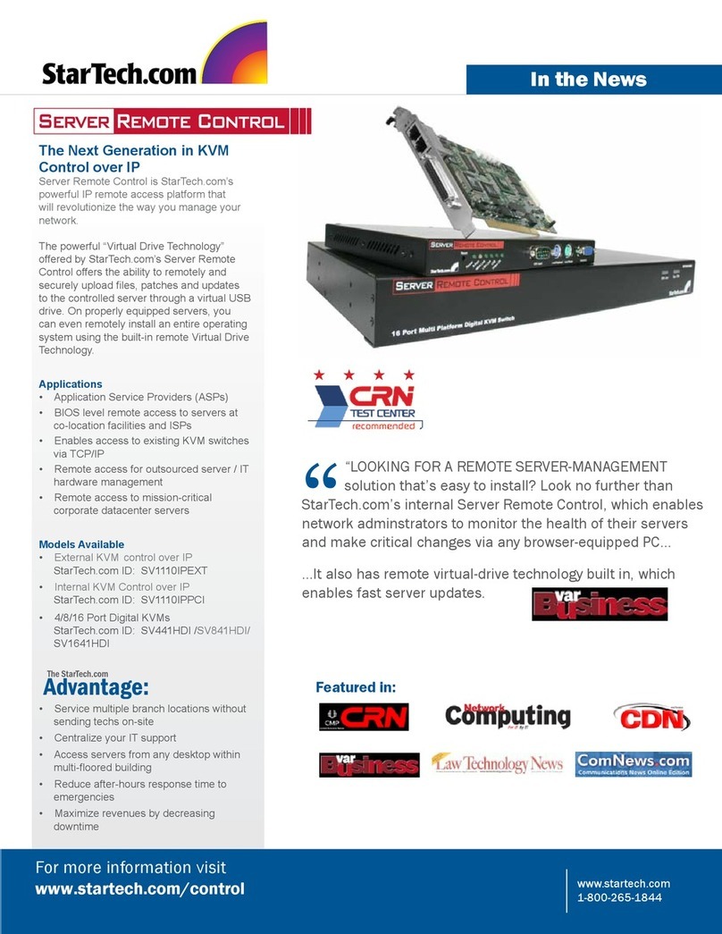 StarTech.com SV841HDI User manual