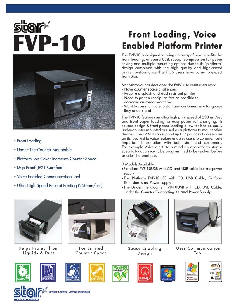 Star FVP-10U User manual