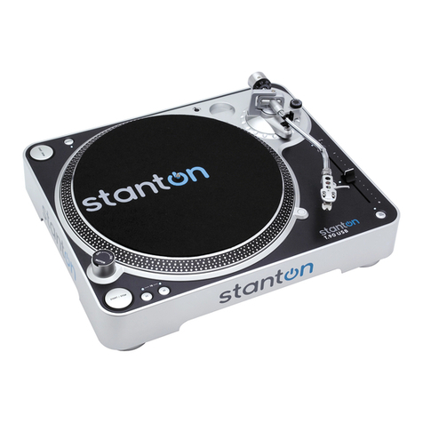 Stanton T.90 User manual