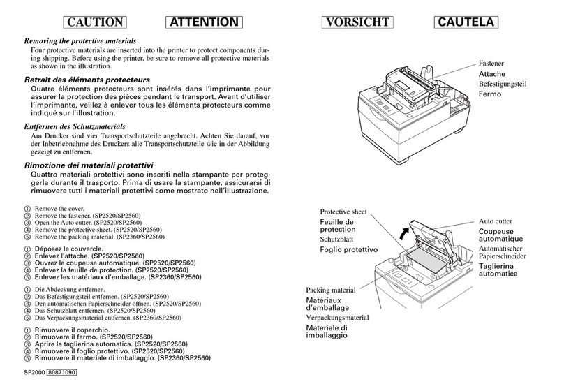 Star Micronics SP2000 install guide