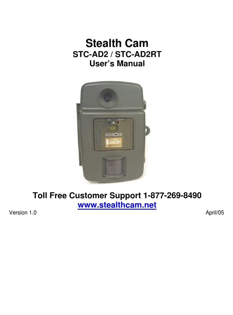 Stealth Cam STC-AD2 User manual
