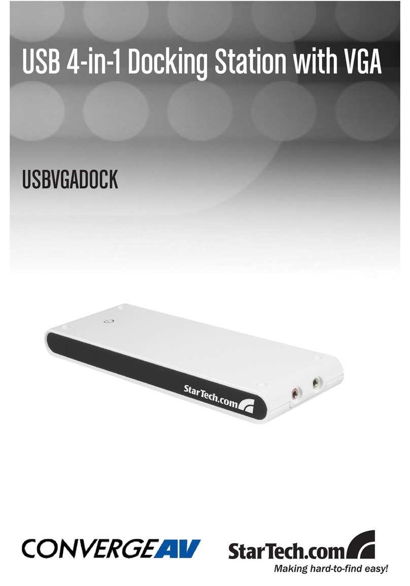 StarTech.com USBVGADOCK User manual