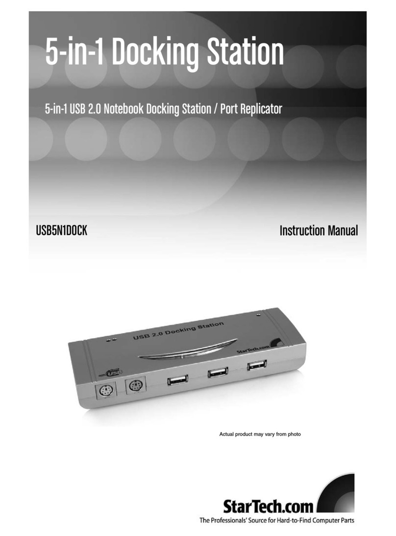 StarTech.com USB5N1DOCK User manual