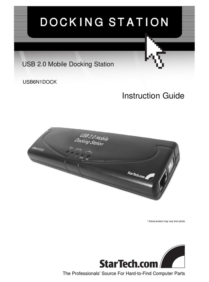 StarTech.com USB6N1DOCK Manual