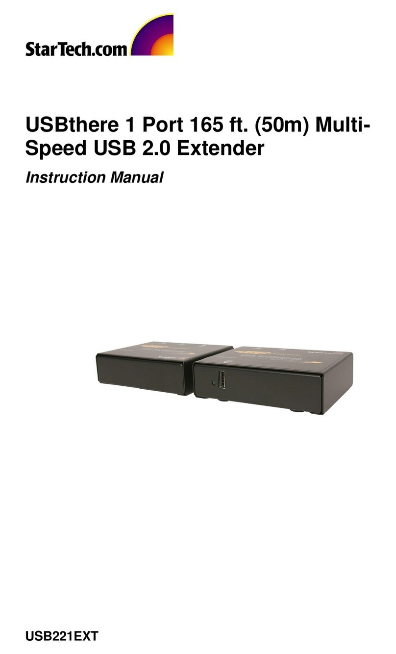 StarTech.com USBthere USB221EXT User manual