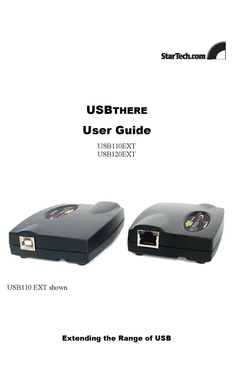 StarTech.com USBthere USB110EXT user guide