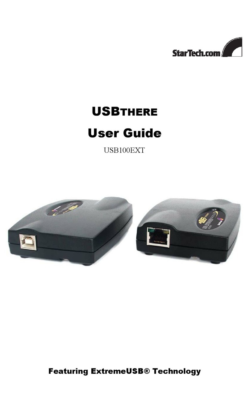 StarTech.com USBthere USB100EXT User manual