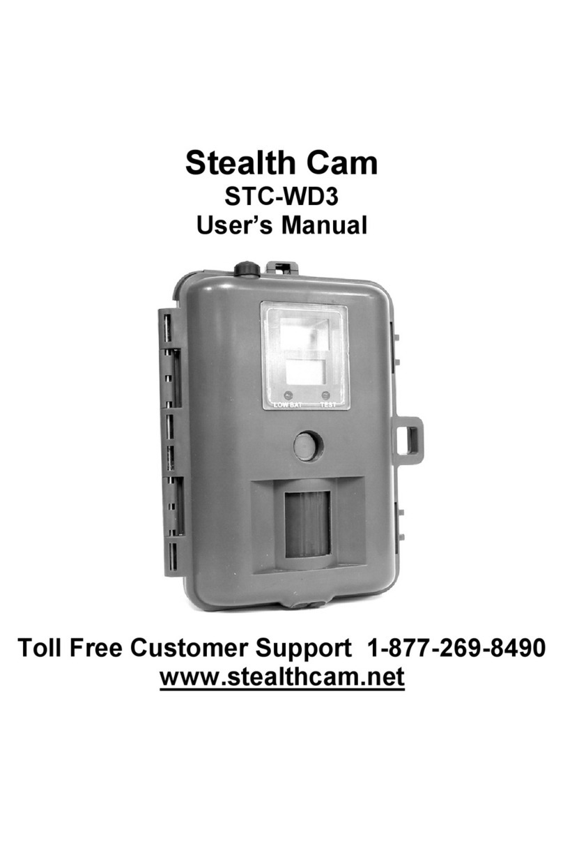 Stealth Cam STC-WD3 User manual