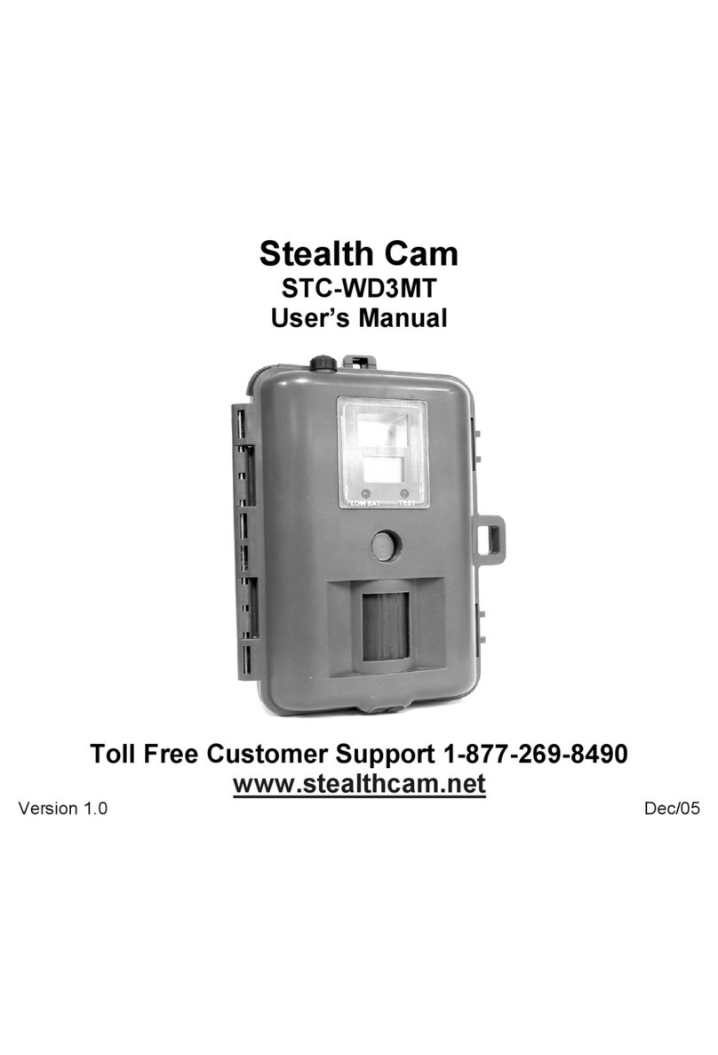 Stealth Cam STC-WD3MT User manual Stealth Cam STC-WD3MT User manual