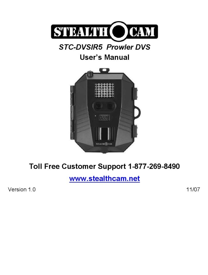 Stealth Cam STC-DVSIR5 Prowler DVS User manual
