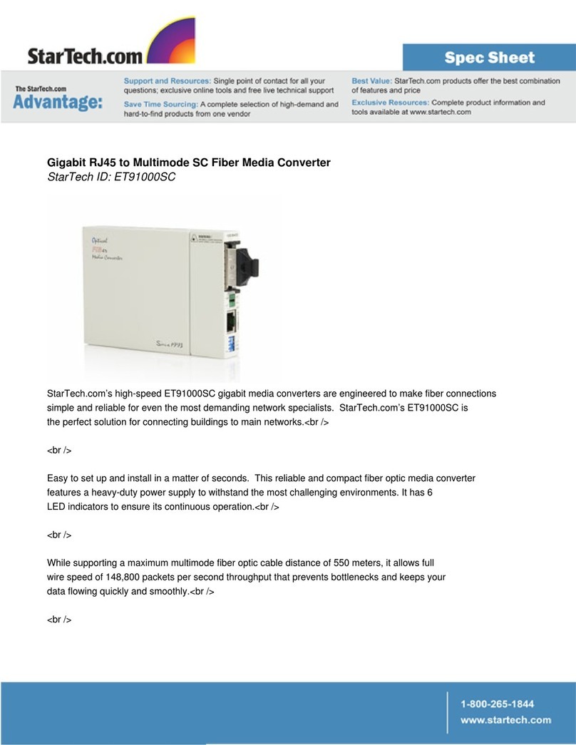 StarTech.com ET91000SC Specifications