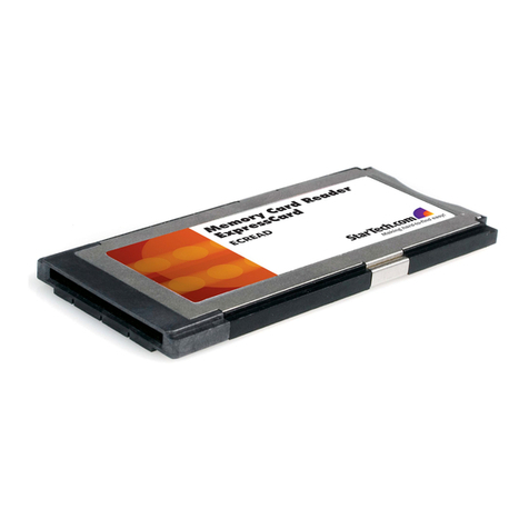 StarTech.com ECREAD User manual StarTech.com ECREAD User manual
