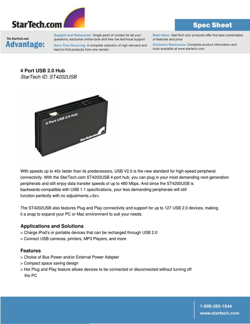 StarTech.com ST4202USB System manual