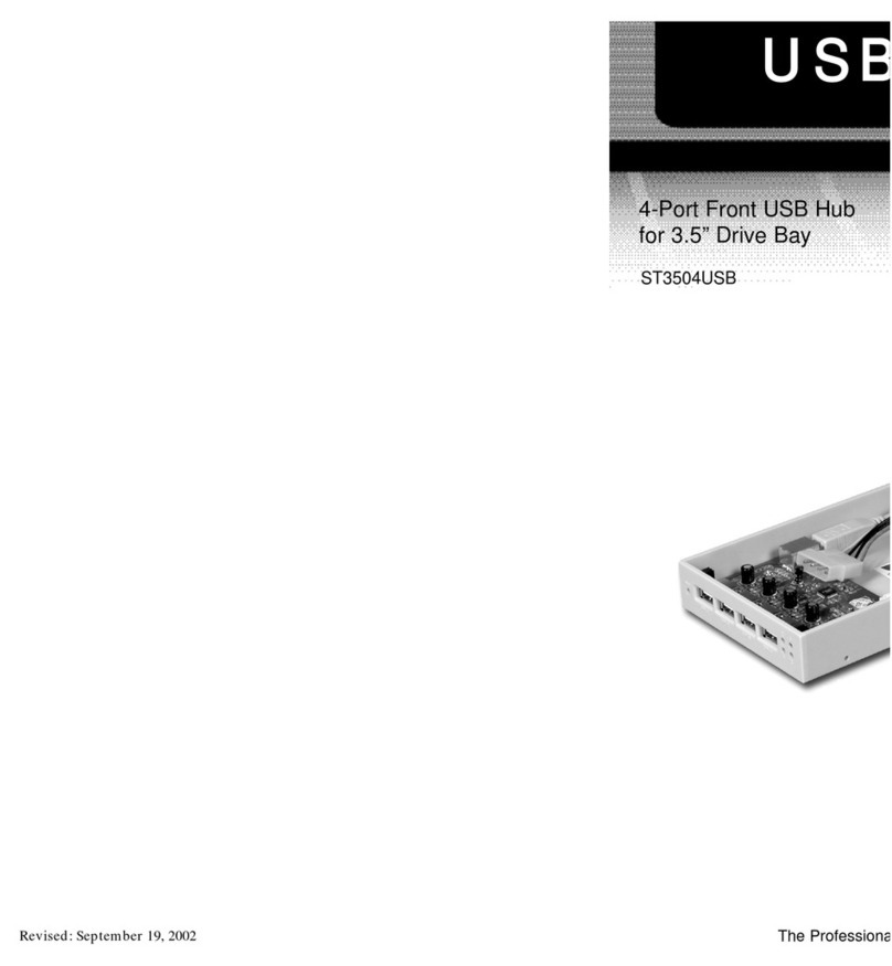 StarTech.com ST3504USB User manual