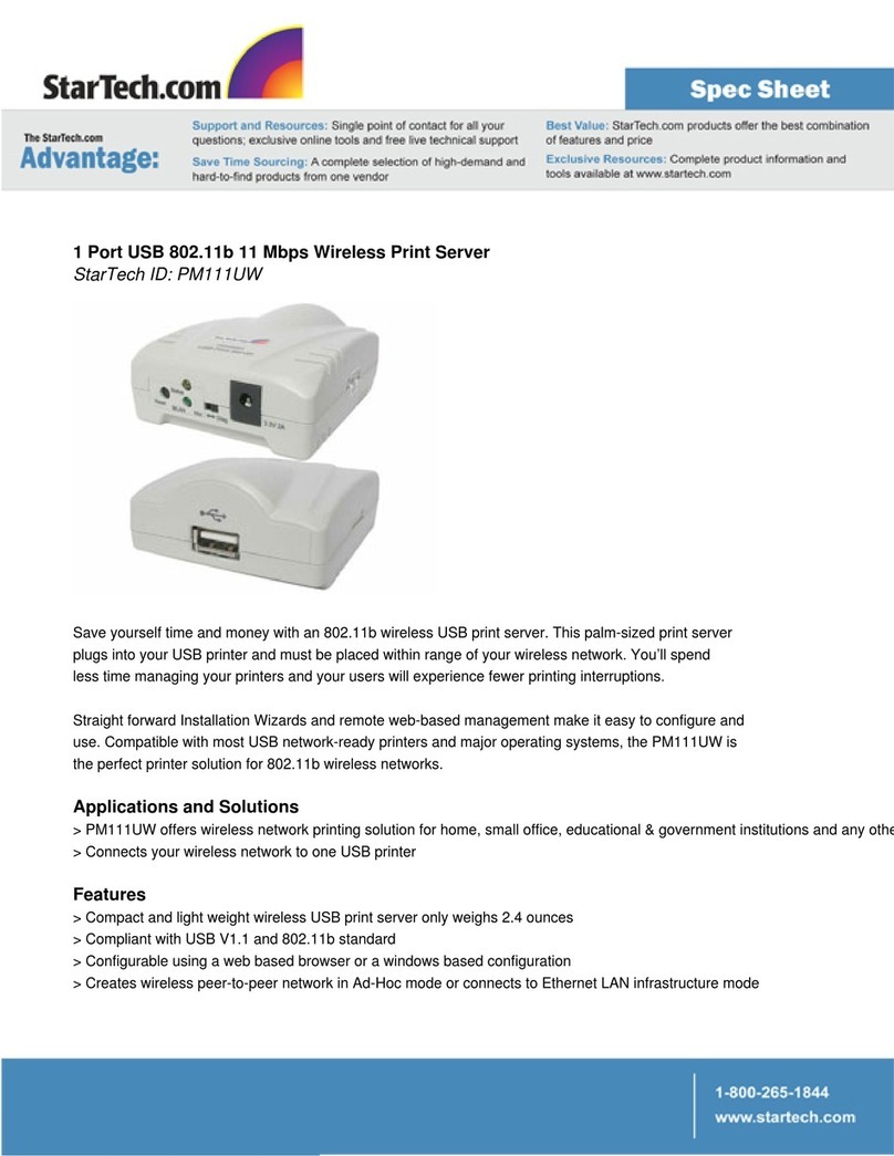 StarTech.com PM111UW User manual