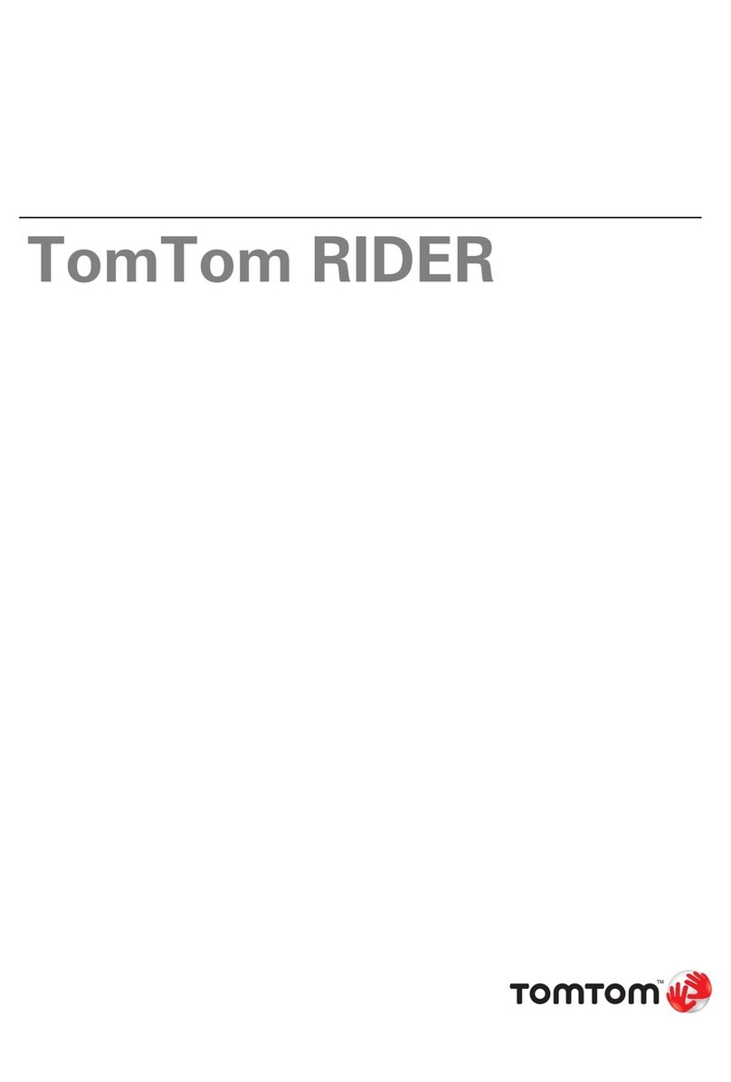 TomTom RIDER User manual