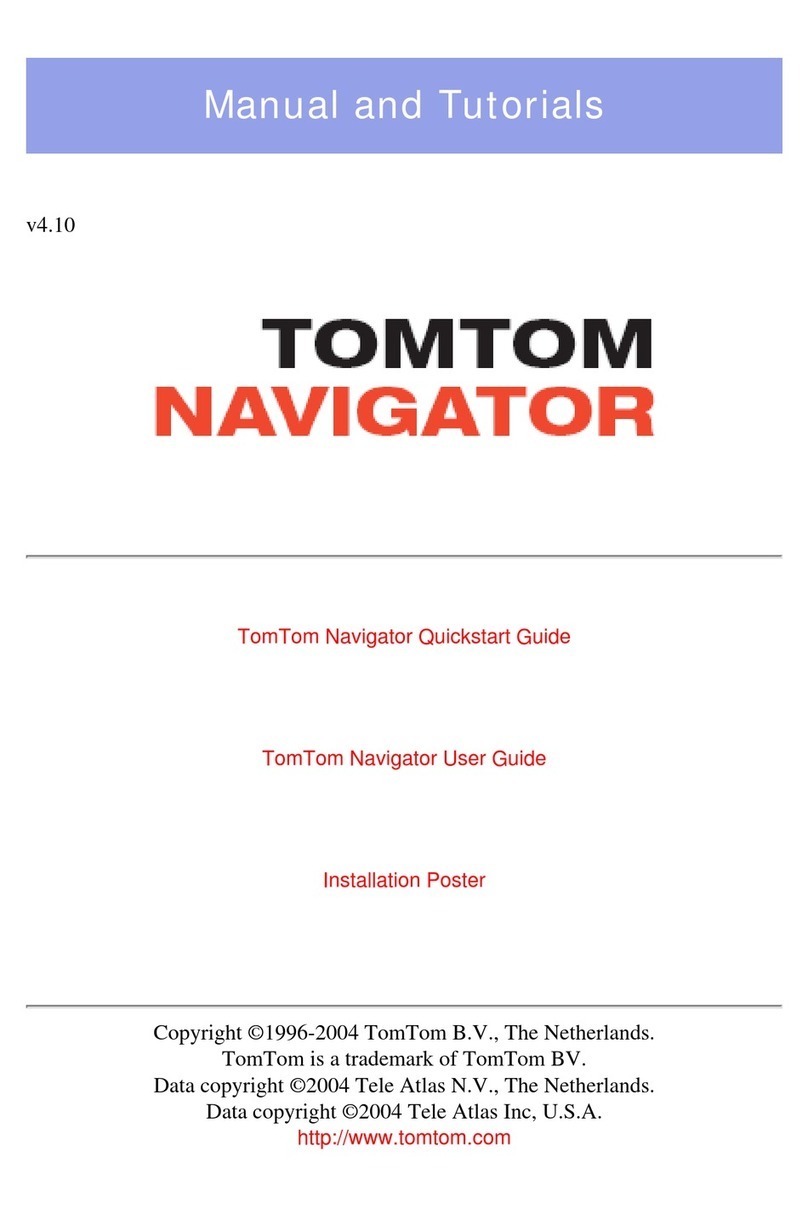 TomTom XL 540S - Widescreen Portable GPS Navigator User manual