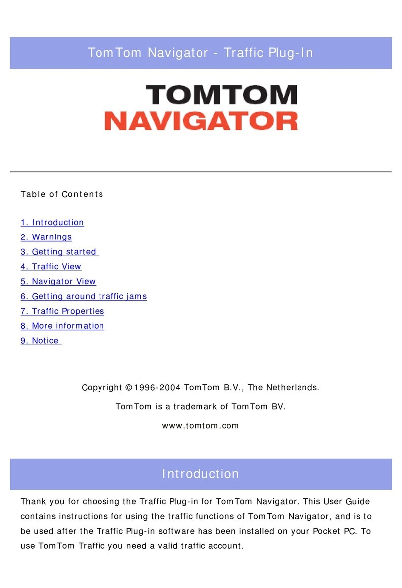 TomTom Navigator Navigator 3 user guide