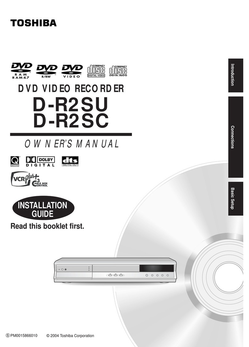 Toshiba D-R2S User manual