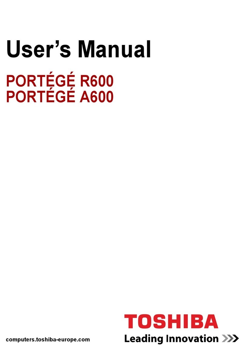 Toshiba A600 S2201 - Portege - Core 2 Duo 1.2 GHz user manual