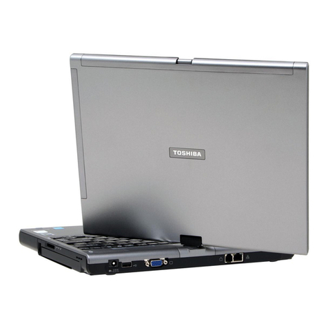 Toshiba M400 - Portege - Core 2 Duo 1.83 GHz user guide