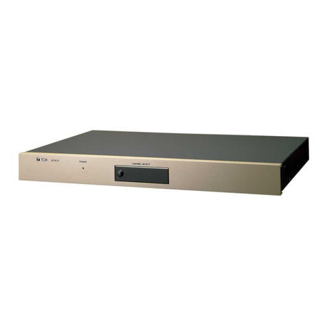 Toa DT-E70 User manual