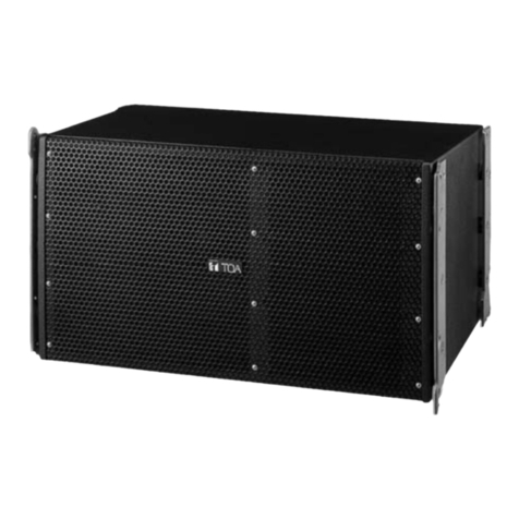 Toa SR-A12L User manual