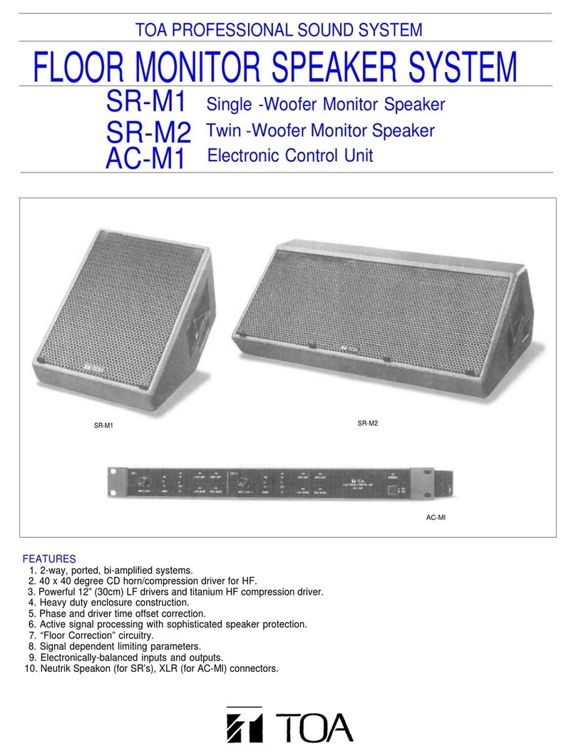 Toa AC-M1 Specifications