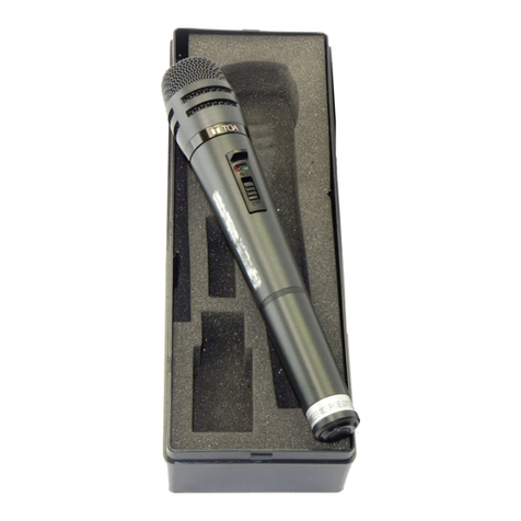 Toa WM-270 User manual