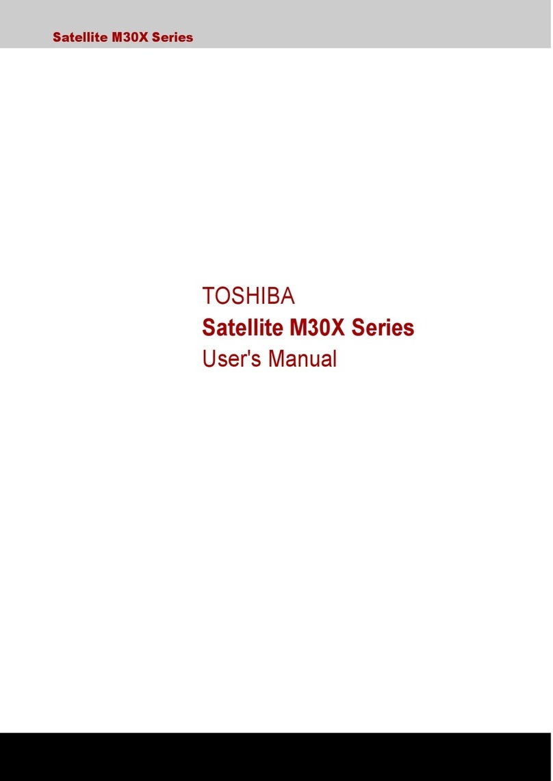 Toshiba Satellite M30X-102 user manual