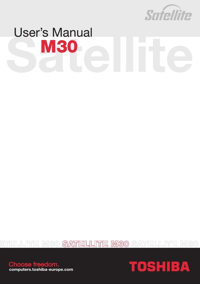 Toshiba Satellite M30-SP350 user guide