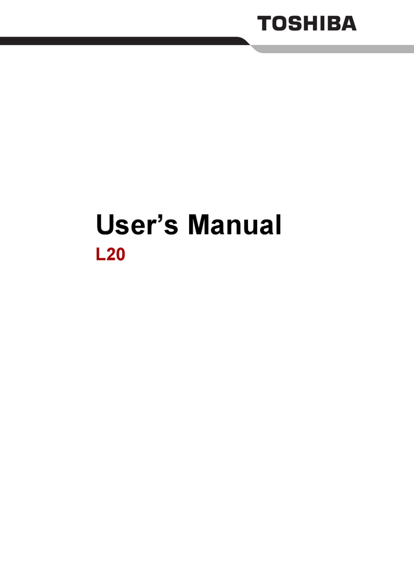 Toshiba Satellite L20-SP119 User manual