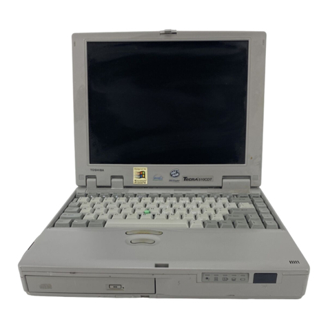 Toshiba Tecra 510CDT User manual