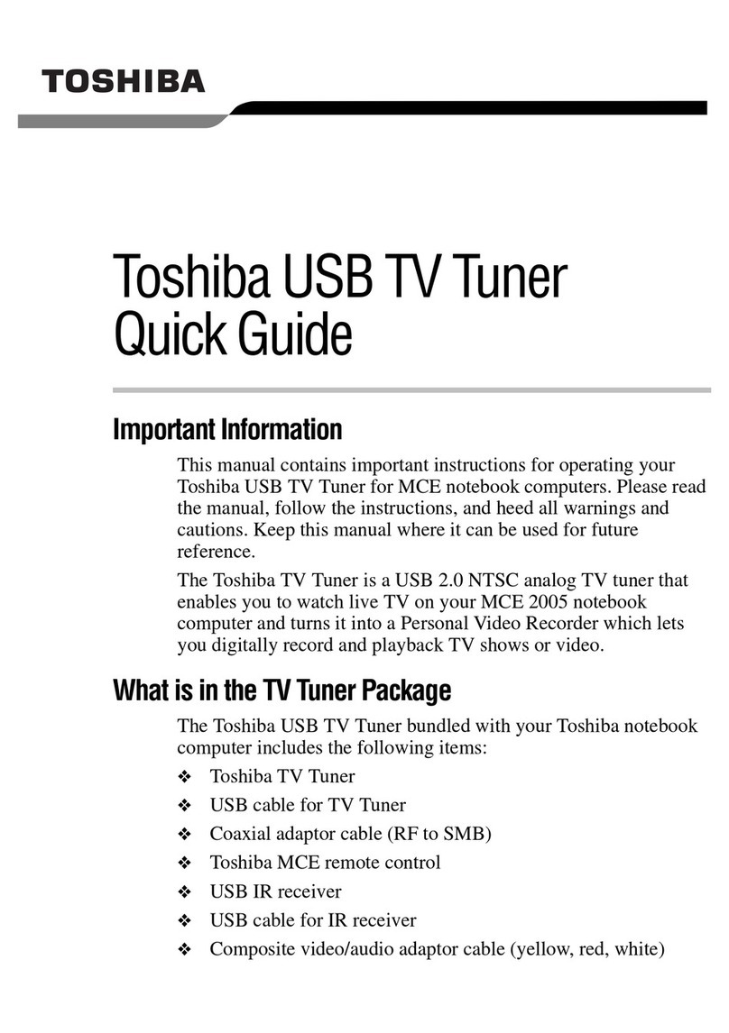 Toshiba P105-S6124 User manual