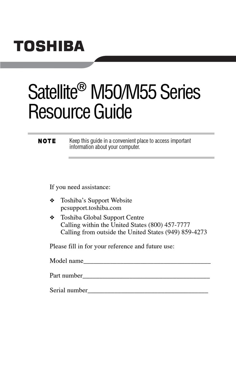 Toshiba Satellite M50-04N01N Resource Guide
