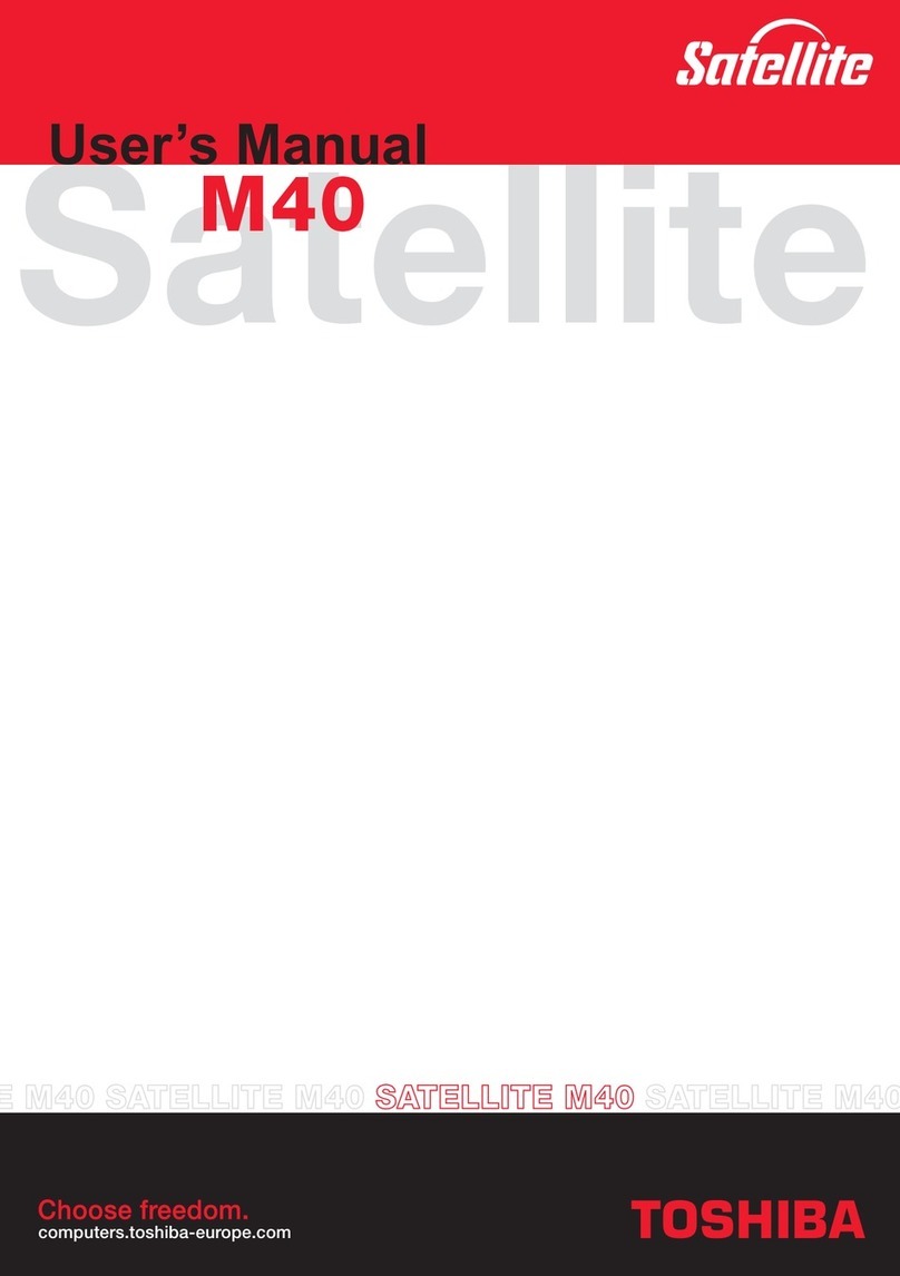 Toshiba SATELLITE M40 Series User manual