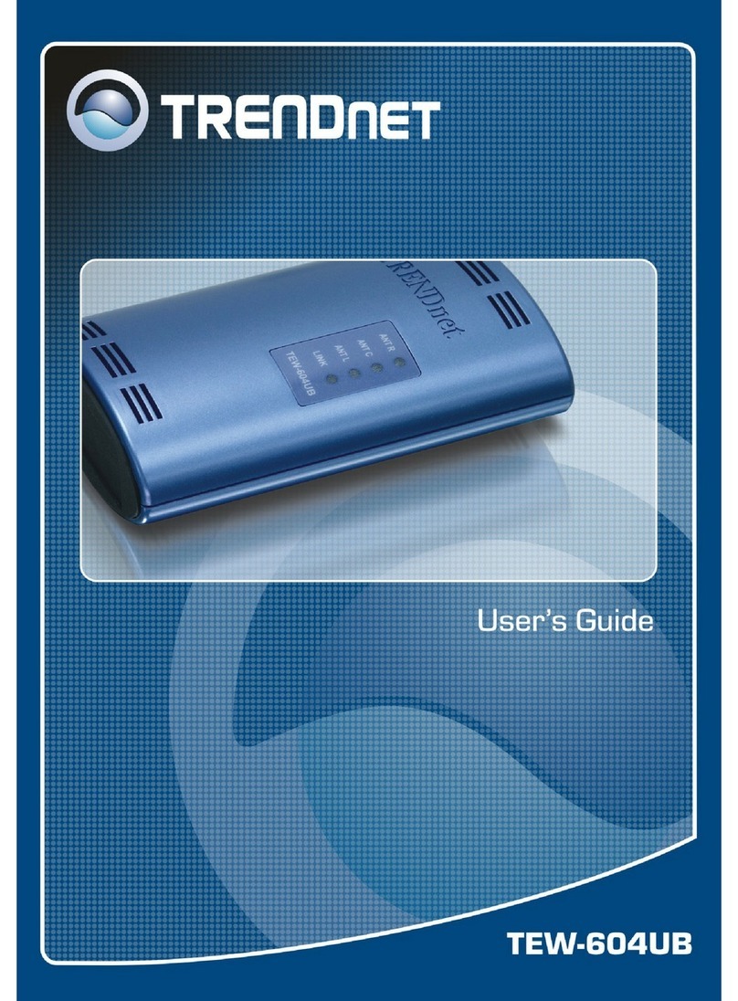TRENDnet TEW-604UB User manual