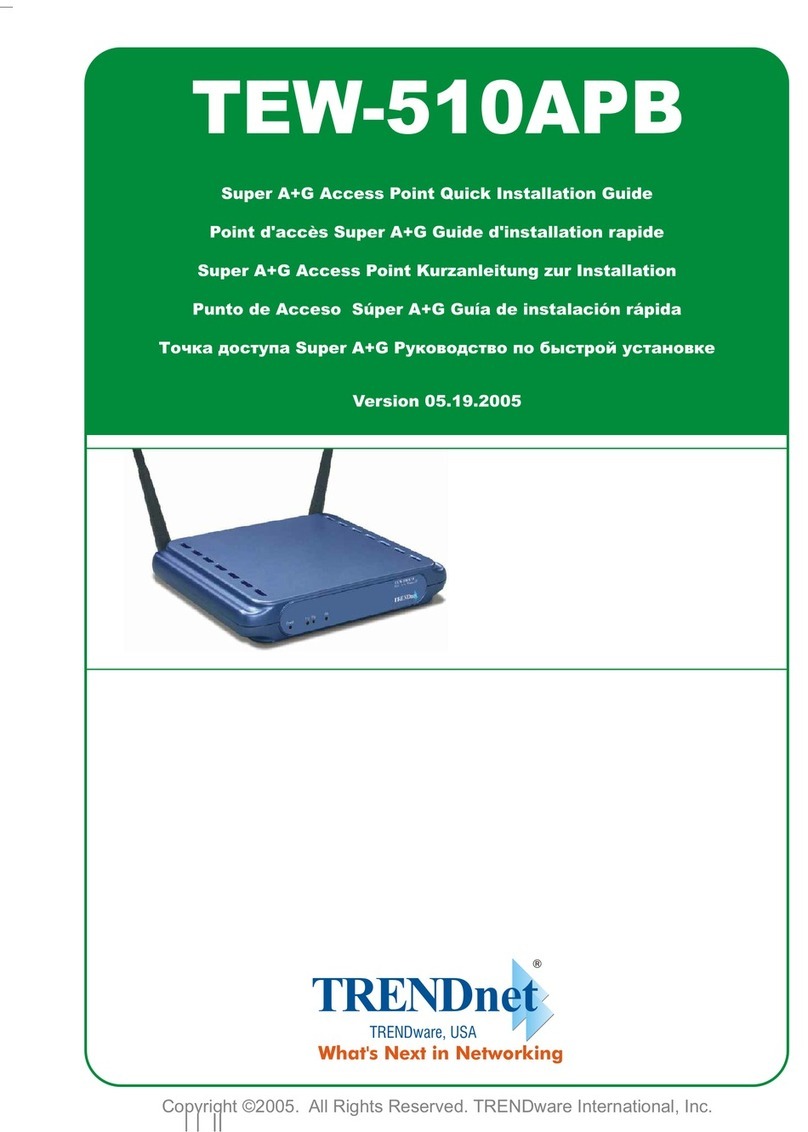 TRENDnet TEW-510APB User manual