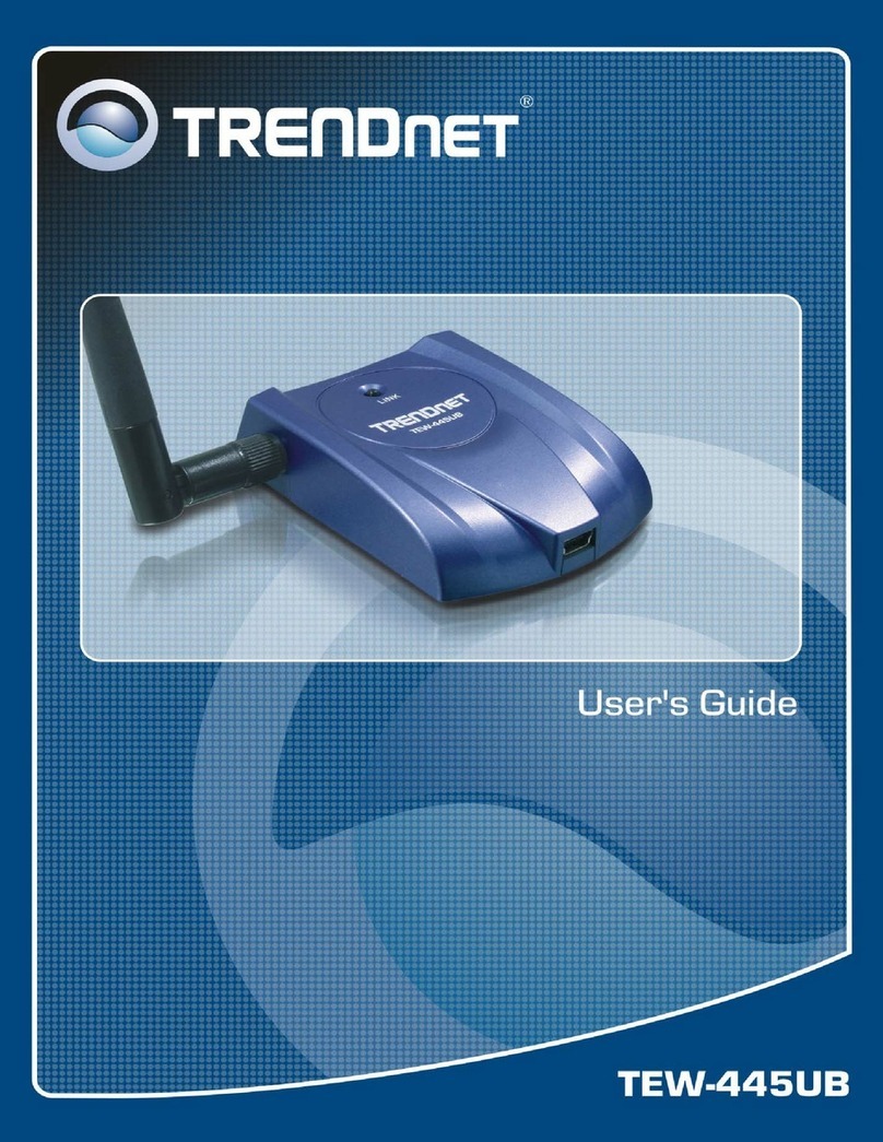 TRENDnet TEW-445UB user guide