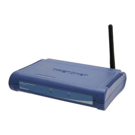 TRENDnet TEW-434APB - 54Mbps Wireless G PoE Access... User manual TRENDnet TEW-434APB - 54Mbps Wireless G PoE Access... User manual