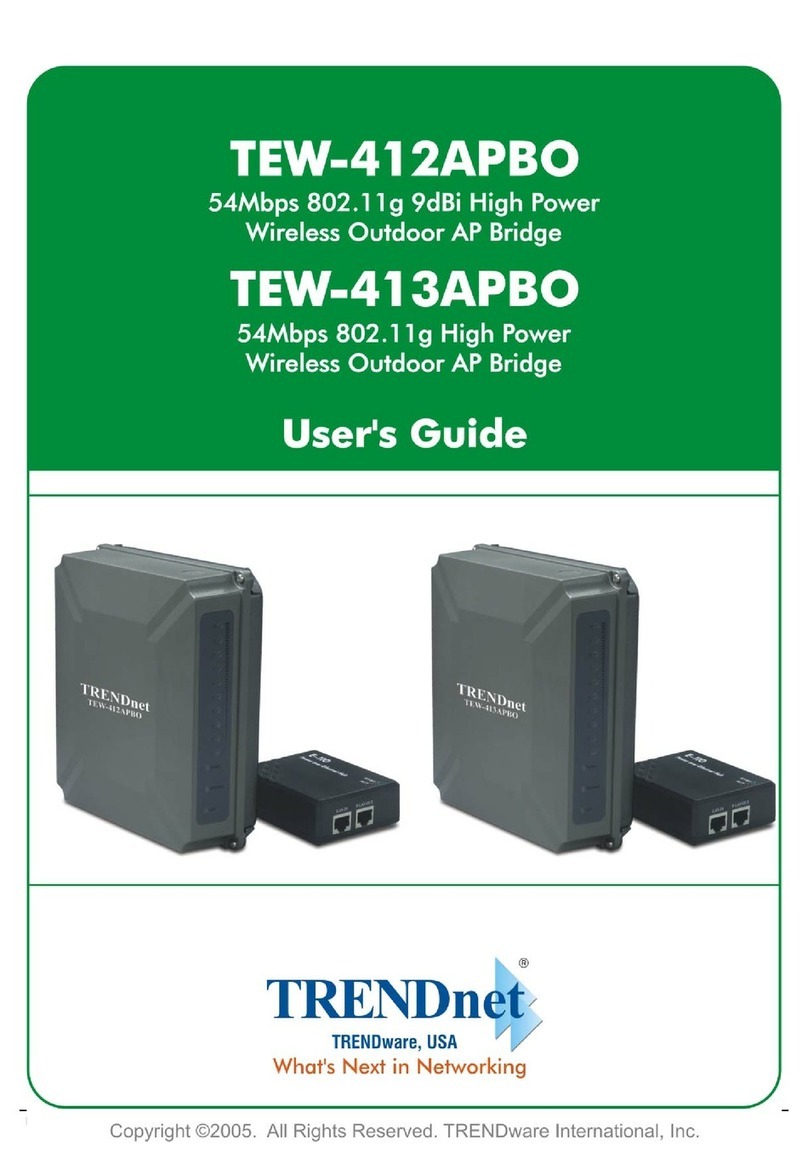 TRENDnet TEW-412APBO User manual