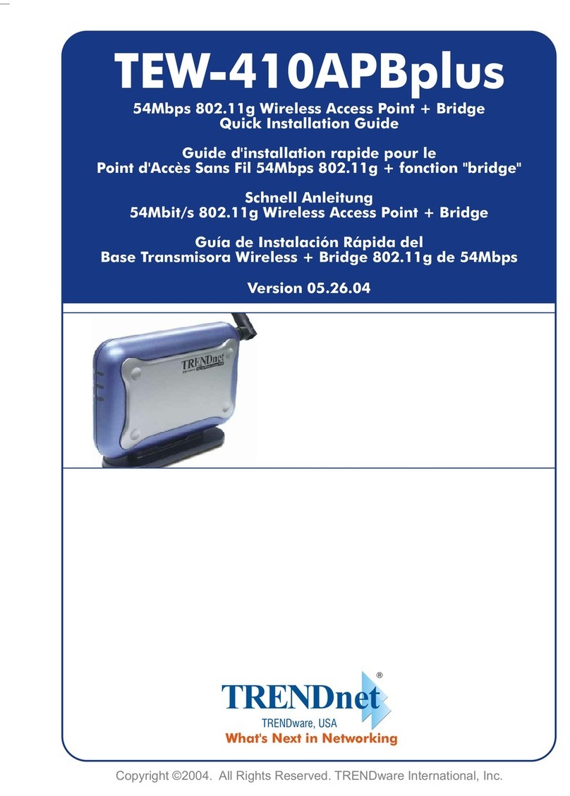 TRENDnet TEW-410APBplus User manual