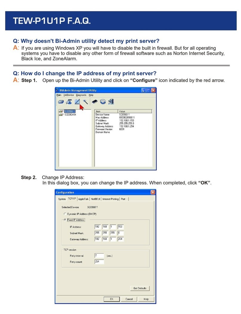 TRENDnet TEW-P1U1P Frequently asked questions