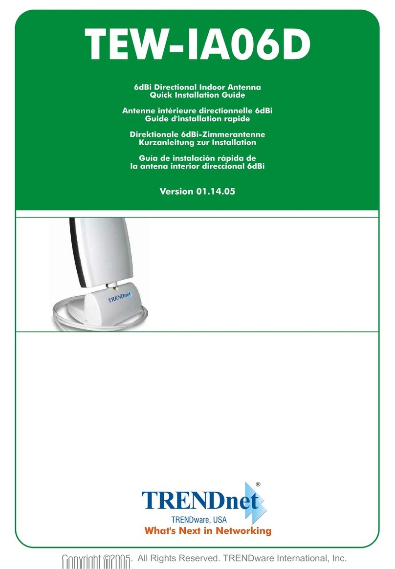TRENDnet TEW-IA06D User manual