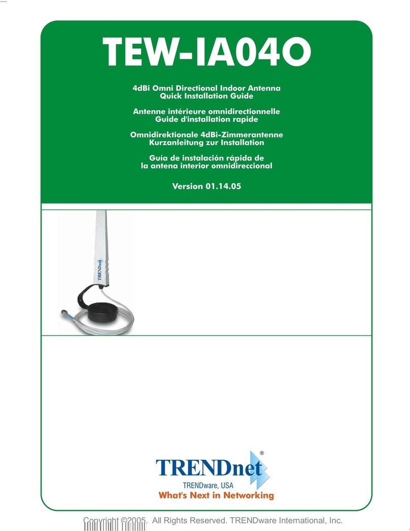 TRENDnet TEW-IA04O Quick installation guide