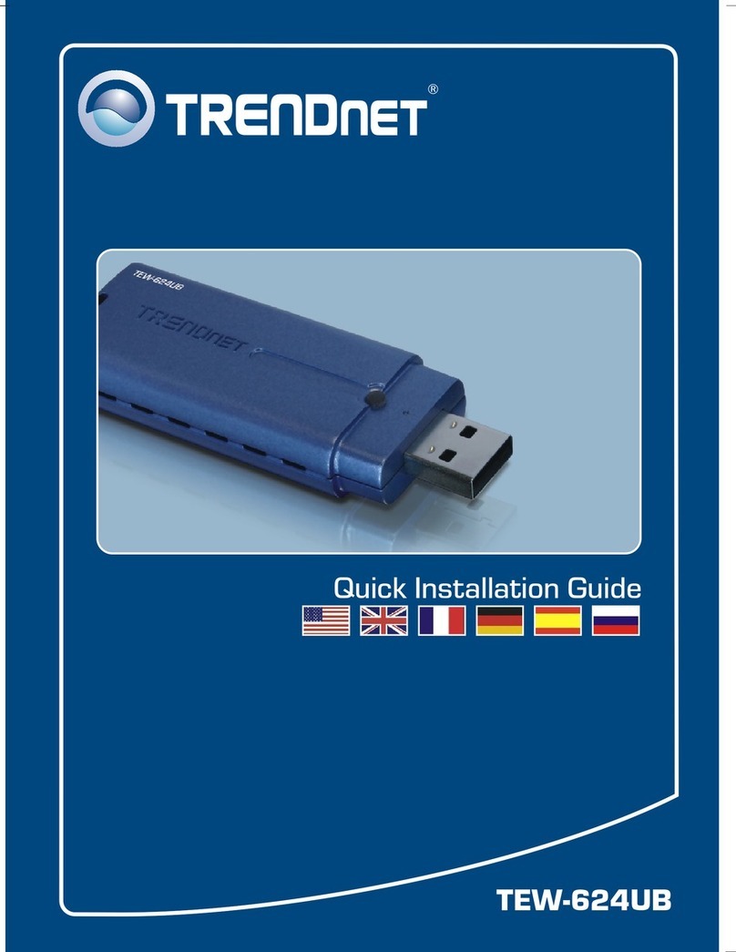 TRENDnet TEW-624UB User manual